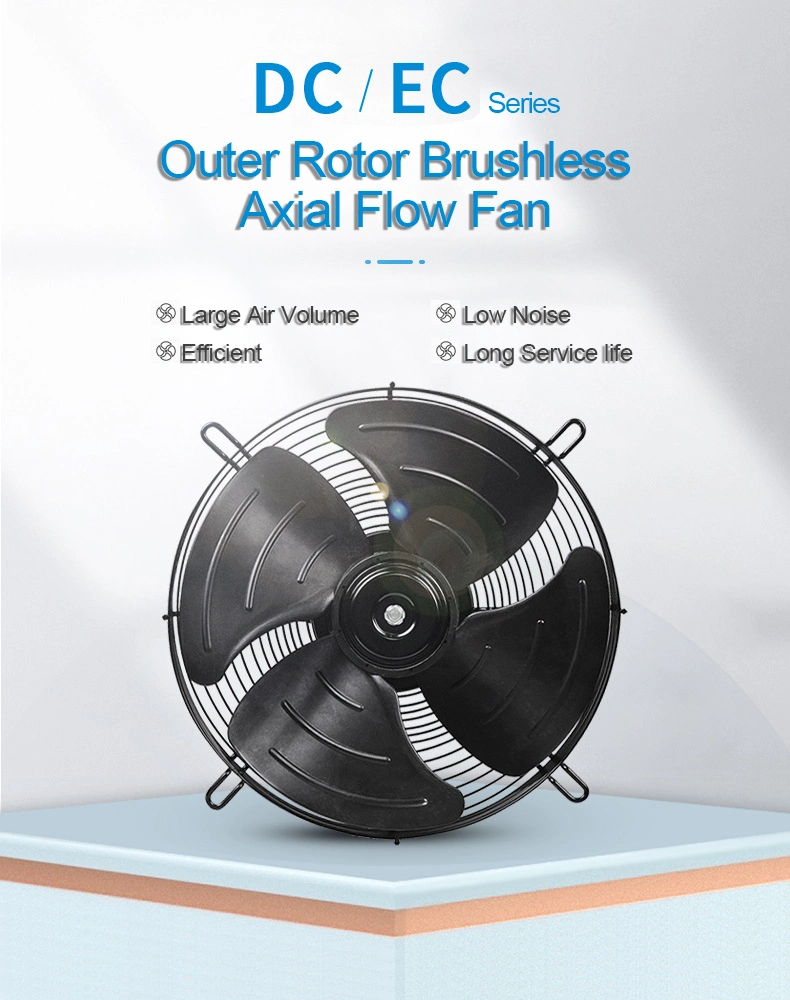 Highway Ec 300/350/400mm Cooling Ventilation Fan Outer Rotor Brushless Axial Flow Fan