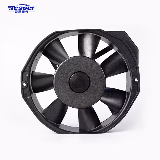Ventilateur solaire 172X150X38mm et moteur à roulement à billes 100% cuivre pour unités d'alimentation