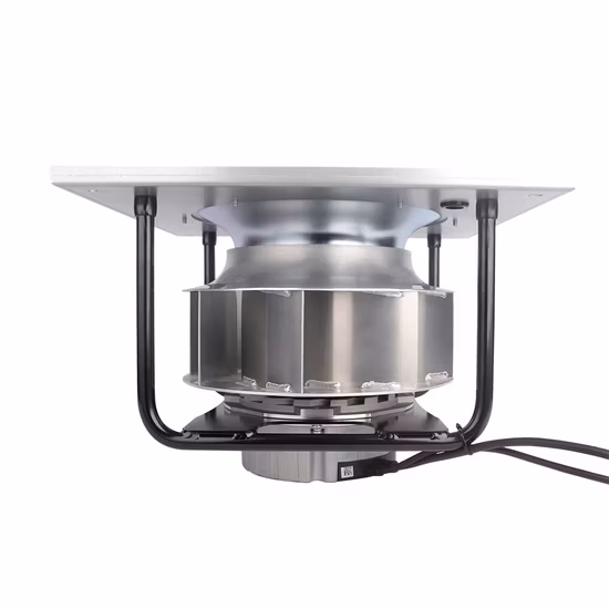 fan centrifuge de purification d'air de régulation de vitesse EC de 450 mm